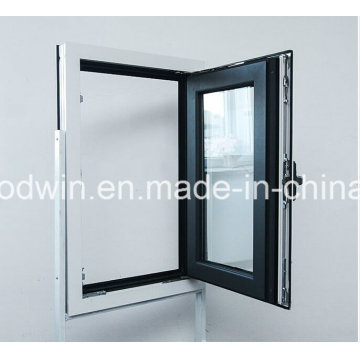 Double Colour Thermal Break Aluminum Double Glass Window
